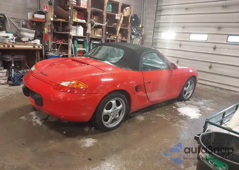 2000 Porsche Boxster z USA, uszkodzony, nr VIN WP0CA2986YU620449